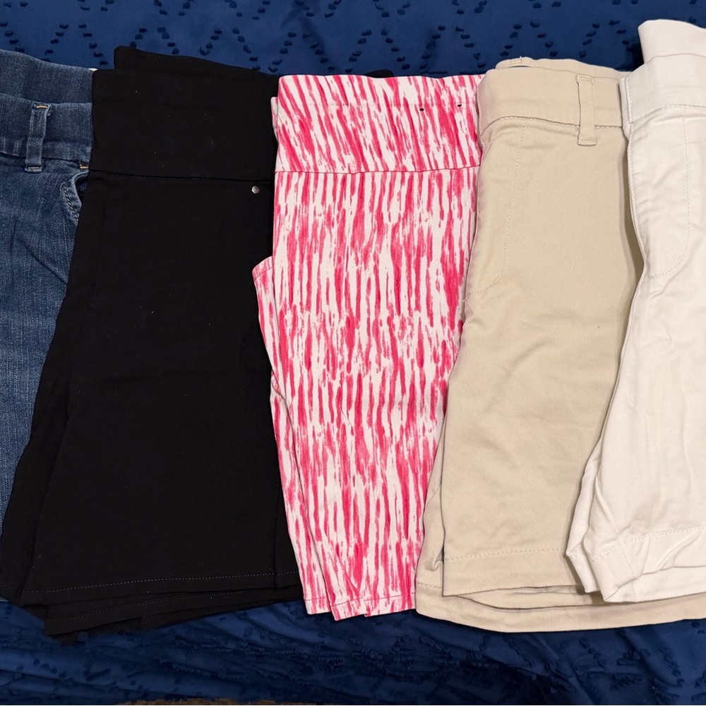 6 INC International Concepts women’s Shorts - Black, Pink, Khaki, White Size 14